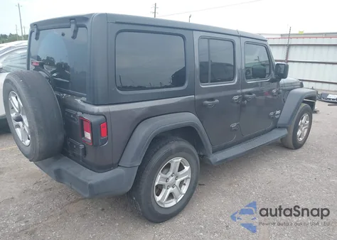 2020 Jeep Wrangler Unlimited Sport S 4X4 z USA, uszkodzony, nr VIN 1C4HJXDNXLW220357